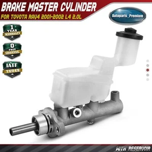 Brake Master Cylinder w/ Reservoir w/ Sensor for Toyota RAV4 2001-2002 L4 2.0L - Picture 1 of 8