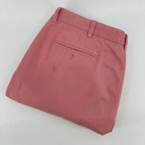 Vineyard Vines Club Pant Salmon Pink Cotton Chinos Mens Casual Pants 40x30 - Picture 1 of 9