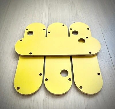 Insertos de sierra de mesa de separación cero compatibles con DEWALT hechos en Estados Unidos (juego de 4) Foto 1 de 2