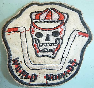 WORLD NOMADS - USSF - BIKE PATCH - Vietnam War - SE ASIA RECON - Vintage - D.420 - Picture 1 of 2