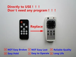 Remote Control For Frigidaire FFRE0633Q1 FFRE0633S10 Window Room Air Conditioner - Picture 1 of 5