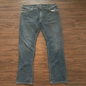 Robins Jean Mens Size 42 (40x36) Blue Moto Racer Relaxed Straight Flap Pockets - Picture 1 of 10