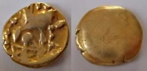 Kelten GOLD STATER - 60-50 v.Chr. Typ: Einseitiger Goldstater - Bild 1 von 4