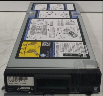 IBM Lenovo Flex System X240 M5 Blade Dual E5-2670v3 @ 2.3GHz 12C DDR4 No RAM HDD - Image 1 of 4