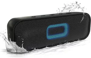 Bluetooth 5.1 Speaker Wireless Waterproof Outdoor Stereo LOUD Bass USB/TF Strap - Picture 1 of 8