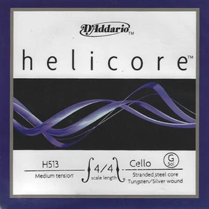 D'Addario H513 4/4M Helicore Series Cello Single G String 4/4 Size - Picture 1 of 2