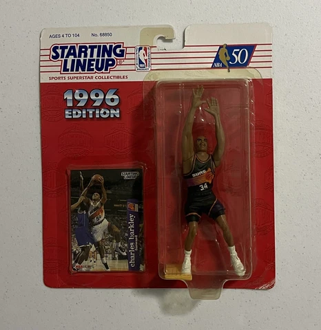 1996 Starting Lineup Figure Charles Barkley Phoenix Suns Cover