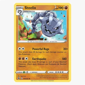 Steelix 139/264 Fusion Strike Pokemon TCG Holo Rare - Picture 1 of 2