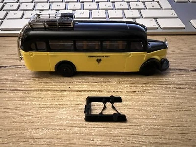 Busch 1:87 Mercedes Benz O 3500 Bus Austriaco Posta Federale Buone Condizioni - Immagine 1 di 4