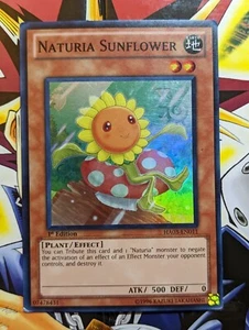 ( NATURIA SUNFLOWER ) - Super - HA03-EN011 - 1st NM - Yu-Gi-Oh Hidden Arsenal 3 - Picture 1 of 1