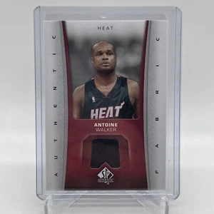 ANTOINE WALKER 2006/07 SP AUTHENTIC HEAT FABRIC RELIC GAME USED JERSEY - Picture 1 of 2