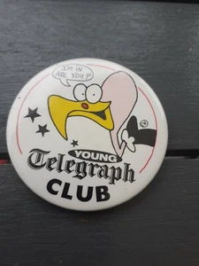 Insignia vintage de Young Telegraph Club - Imagen 1 de 3