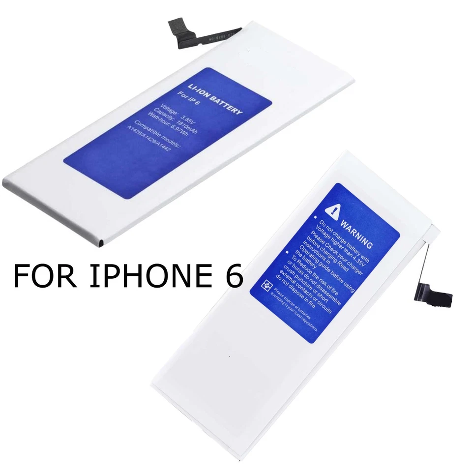 NEW REPLACEMENT HIGH CAPACITY BATTERY FOR IPHONE 6 6G - Image 1 of 1