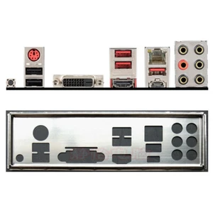 Do MSI B450 TOMAHAWK MAX Płyta tylna płyty głównej IO I/O Shield Tylna płyta - Zdjęcie 1 z 2