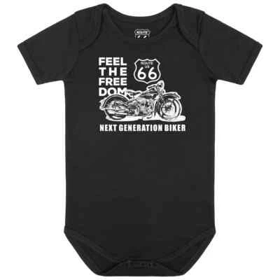 METAL-KIDS Route 66 - Next Generation Biker - Baby Body 100% Bio Baumwolle (Metal Kids )
