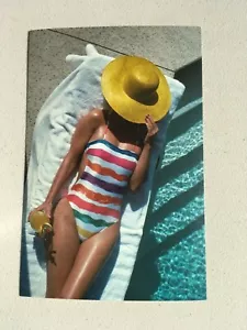 1970’s SEABROOK ISLAND CHARLESTON, SC BATHING BEAUTY MODEL POOL SWIM SUIT (#8) - Picture 1 of 3