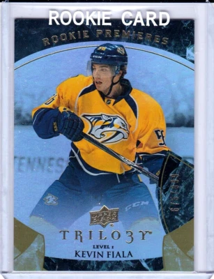 KEVIN FIALA 2015-16 15/16 UD TRILOGY ROOKIE PREMIERES #108 SP RC /999 - Image 1 of 4