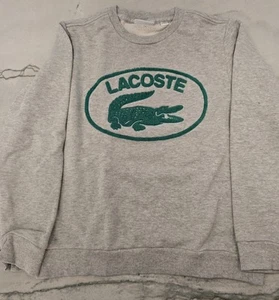 Kids' Lacoste Contrast Branded Colour-block SweatshirtChildren - Grey - Lacoste - Picture 1 of 10