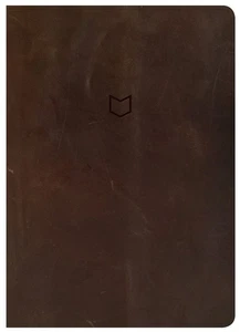 CSB He Reads Truth Bible, Brown Genuine Leather - Foto 1 di 1