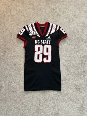 Camiseta Adidas #89 del equipo de fútbol americano NC State Wolfpack emitida usada en el juego talla XL Foto 1 de 4