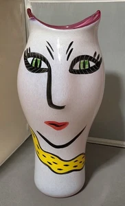 Vintage Kosta Boda Open Minds Vase von Ulrica Hydman Vallien Schweden (signiert) #48745 - Bild 1 von 9