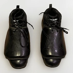 New Balance Mens 460 Mid Top Black Baseball Umpire Shoes MLB Mens Size 10.5 - Picture 1 of 12