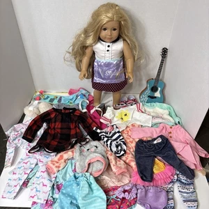 2017 American Girl Doll 18” Tenney Grant con 20+ accessori OG Dolls LEGGI - Foto 1 di 19