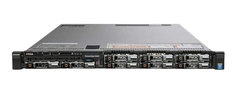 DELL POWEREDGE R630 SERVER 2X XEON E5-2640 @ 2.40GHZ 128GB DDR4 RAM NO HDDS - Image 1 of 4