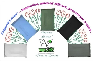 Cuscino Divino per Cervicale Brevettato, 80x50x7/10 cm., 100% cotone - Foto 1 di 3