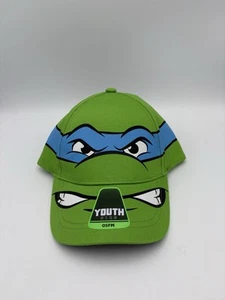 Teenage Mutant Ninja Turtles Youth Size Baseball Cap Blue Mask Leonardo - Picture 1 of 13