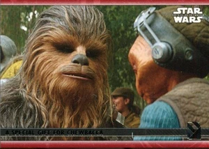 Star Wars Rise Of Skywalker S2 Red [199] Base Card #97 Gift for Chewbacca - Picture 1 of 1