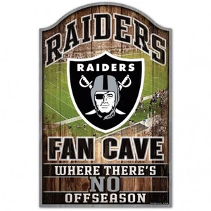 Las Vegas Raiders Schild 11x17 Holz Fan Höhle Design - Bild 1 von 1