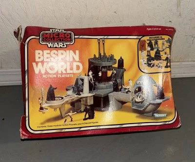 1982 Vintage Kenner Star Wars Micro Collection BESPIN WORLD with Box - Image 1 of 4