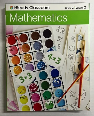 i-Ready Classroom Mathematics,Grade 3 Volume 2 Student Workbook, NEW, SHIPS FREE - Image 1 of 2