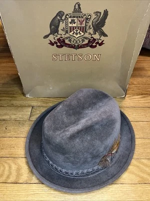 Vintage 1950's Stetson The Sovereign size 8”union label with original box - Image 1 of 4