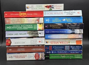 Lot of 17 Christmas Holiday Books Fiction, Inspiration, Romance, Popular Author - Picture 1 of 8