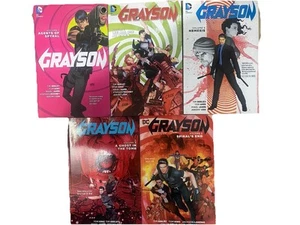 Grayson Vol 1 2 3 4 5 set Tom King DC Comics 1st Print Batman Nightwing - Picture 1 of 7