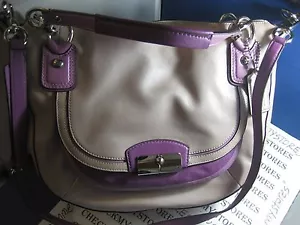 NWT $558 COACH F22510 SVEB6 Kristin Spectator Leather AUTHENTIC DESIGNER HANDBAG - Picture 1 of 12