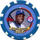 *** 2005 Topps Pack Wars Chip - ALFONSO SORIANO Poker Chip #25/25 RARE! ***