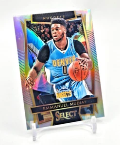 Emmanuel Mudiay SILVER PRIZM "Concourse" 2016-17 Panini Select #73 Nuggets (SP) - Picture 1 of 2