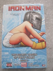 Iron Man: The Secret Origin of Tony Stark Book 1 Vol 2 Marvel HC New Sealed (4) - Picture 1 of 2