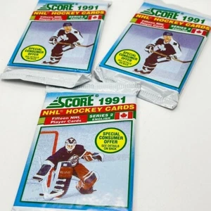1991 Score NHL Hockey Cards Series 2 Unopened Packs / 15 Per Vintage Collectible - Picture 1 of 12
