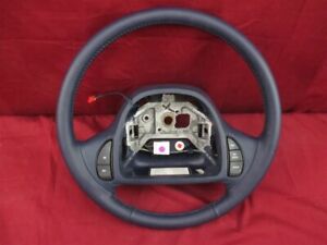 NOS OEM Lincoln Continental Leather Steering Wheel 1995 - 96 PORTOFINO BLUE