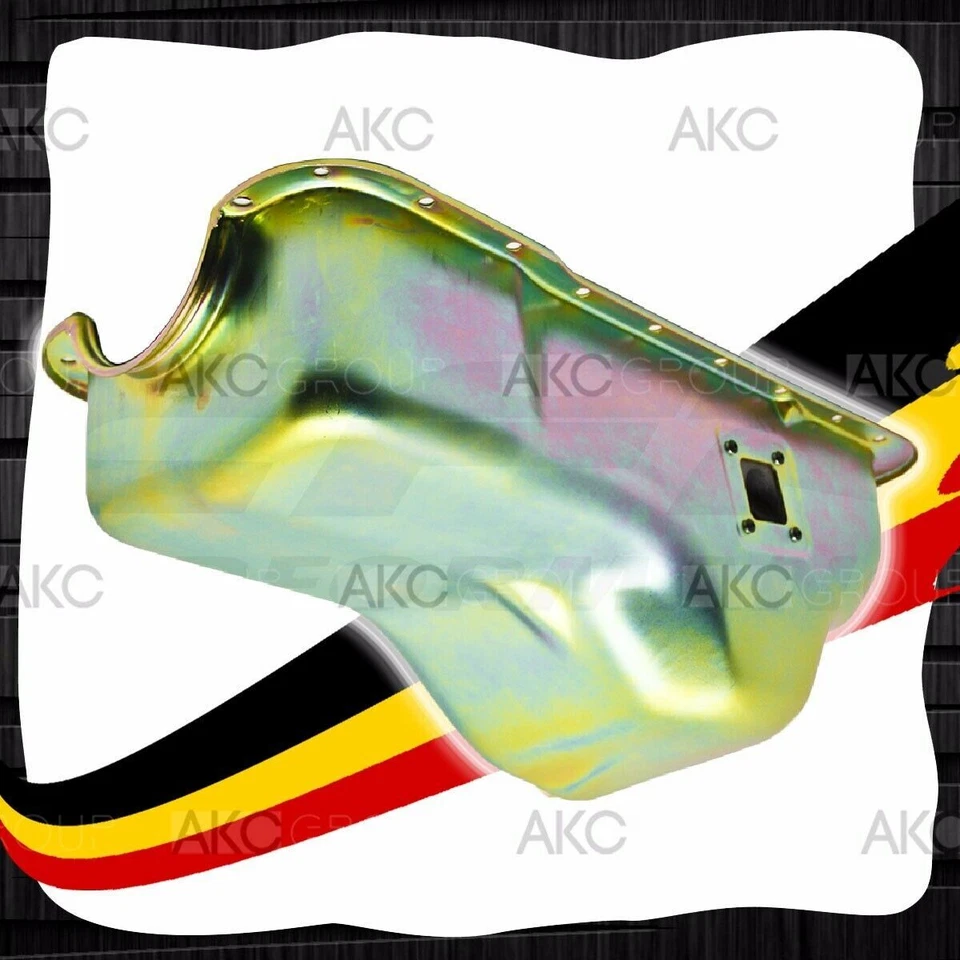 ZINC FINISH STEEL OIL PAN FOR 1981-84 FORD 302 5.0L TRUCK E-F-100-150-250 BRONCO - Image 1 of 1