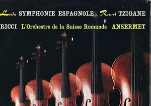 SXL 2155 UK WB ED3 - RICCI - LALO - SYMPHONIE ESPAGNOLE / RAVEL - TZIGANE - NM - Picture 1 of 2