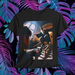 Harry Potter Dumbledore Skateboard Funny Shirt Cotton Black Unisex - Picture 1 of 25