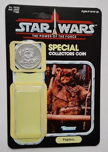 KIT DE COLECCIÓN PAPLOO EWOK POWER OF THE FORCE LAST 17 REPRO MONEDA - Imagen 1 de 2