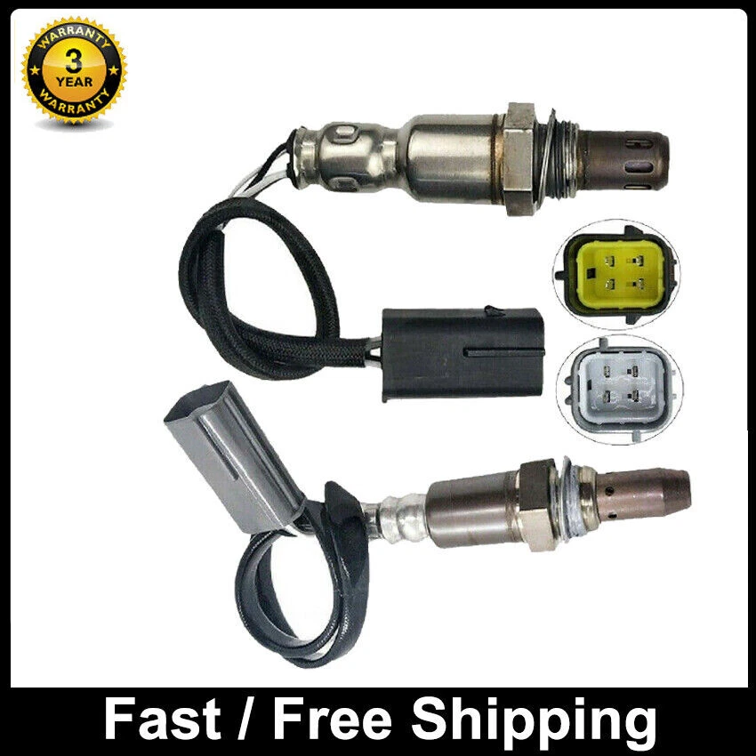 Sensor de oxigênio O2 2 peças para 2010-2013 Nissan Rogue 2.5L e 2014 2015 Rogue Select - Imagem 1 de 4