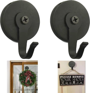 Magnetic Wreath Hanger it can be Used on Metal Door Pack of 2 - Picture 1 of 12