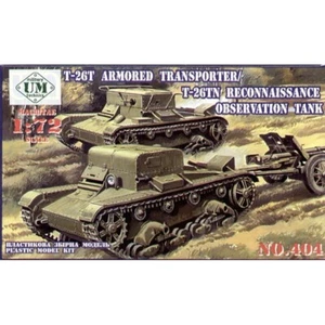 Transportador blindado UMT 404 1:72 T-26T / T-26TN tanque de observación de reconocimiento - Imagen 1 de 4